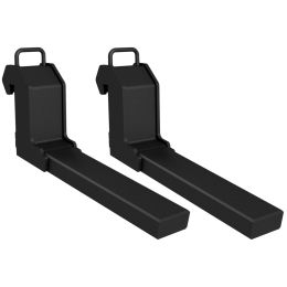 Jeu d'adaptateurs de fourche spéciaux (2 pcs.) 450mm pour griffe de roue 5.5WB