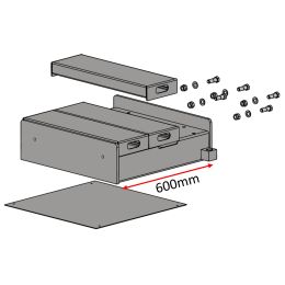 Rallonges pour rails de roulement (600mm) ATH-Cross Lift 40/50
